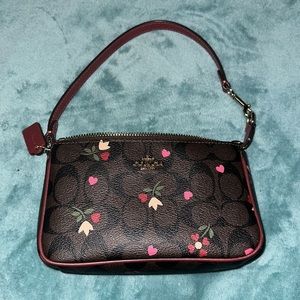Coach Nolita 19 In Signature Canvas With Heart Petal Print